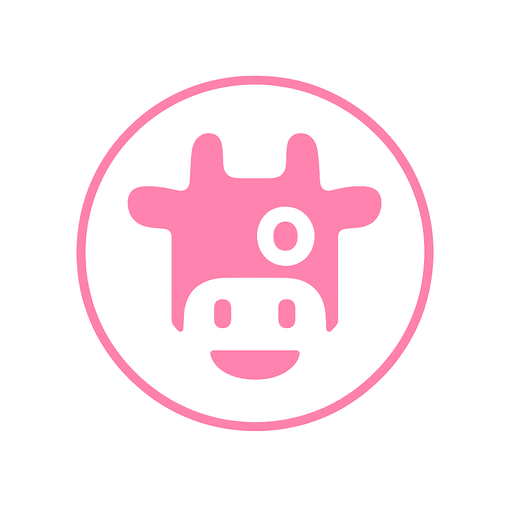 Pink Cow Logo